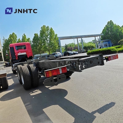 नया हाउओ टीएक्स डंप ट्रक चेसिस 6x4 380hp 10 पहियों वाला कार्गो ट्रक चेसिस