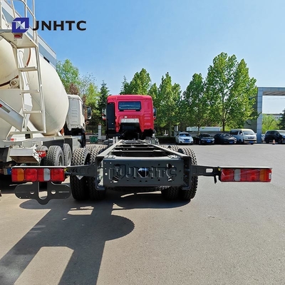 नया हाउओ टीएक्स डंप ट्रक चेसिस 6x4 380hp 10 पहियों वाला कार्गो ट्रक चेसिस