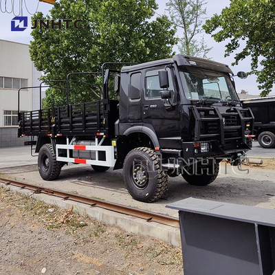 सिनोट्रुक होवो 4X4 यूरो2 4 पहिया 280hp सभी पहिया ड्राइव वाणिज्यिक भारी दाएं ड्राइव कार्गो ट्रक