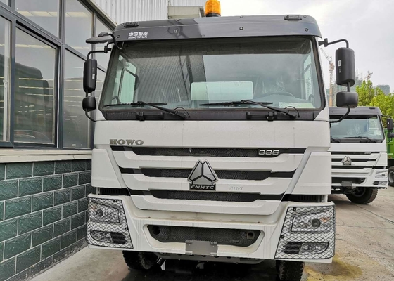 Sinotruk Howo 6x4 10 पहियों कंक्रीट आंदोलनकारी ट्रक डीजल इंजन 10CBM क्षमता