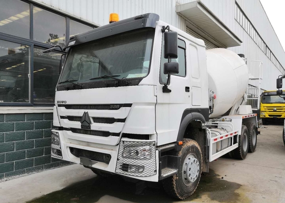 Sinotruk Howo 6x4 10 पहियों कंक्रीट आंदोलनकारी ट्रक डीजल इंजन 10CBM क्षमता