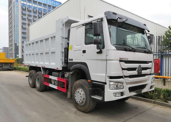 Sinotruk howo7 6x4 व्हाइट हैवी ड्यूटी डंप ट्रक
