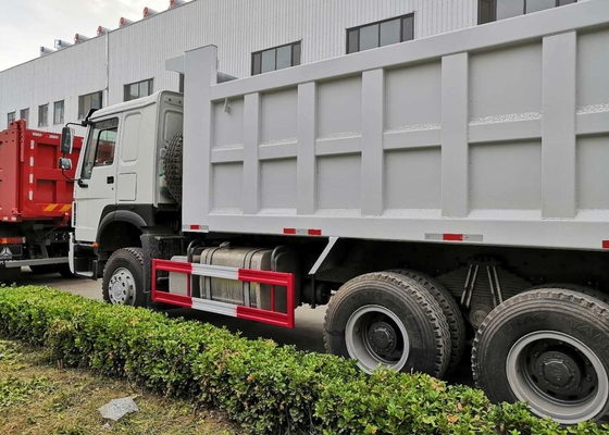 Sinotruk howo7 6x4 व्हाइट हैवी ड्यूटी डंप ट्रक