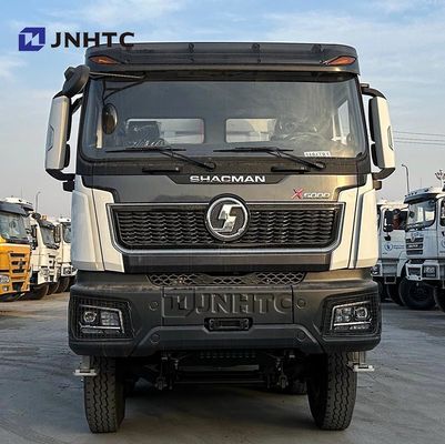 चीन फैक्टरी शाकमैन X5000 8X4 520HP 12 व्हील लेफ्ट-हैंड डंप ट्रक