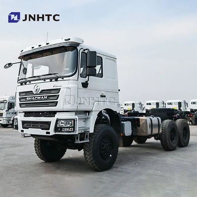 नया शैकमैन F3000 कार्गो ट्रक चेसिस 6X4 400hp डंप ट्रक चेसिस
