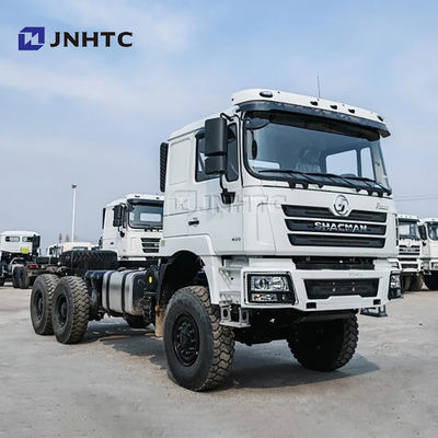 नया शैकमैन F3000 कार्गो ट्रक चेसिस 6X4 400hp डंप ट्रक चेसिस
