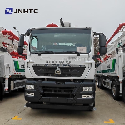 चीनी Howo TX मिक्सर पंपिंग ट्रक लागत 25m 38m 42m 6X4 440HP कंक्रीट पंप ट्रक