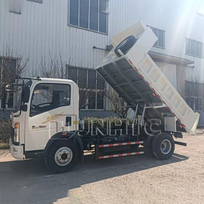 SINOTRUK HOWO 3-5 टन YN4102QBZL 116HP यूरो2 राइट ड्राइव लाइट डंप ट्रक