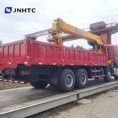 फैक्टरी मूल्य SINOTRUK HOWO TX 371HP 20 टन कार्गो ट्रक माउंटेड स्ट्रेट बूम क्रेन बिक्री के लिए