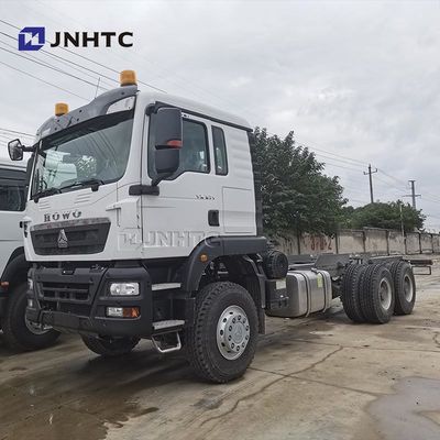 नया HOWO TX कार्गो चेसिस 6X4 371hp भारी शुल्क 10-पहिया डंप ट्रक चेसिस