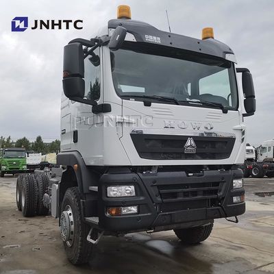 नया HOWO TX कार्गो चेसिस 6X4 371hp भारी शुल्क 10-पहिया डंप ट्रक चेसिस