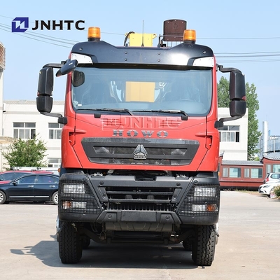 Howo TX कार्गो ट्रक घुड़सवार क्रेन 8x4 12 टन से 20 टन तक सीधा हाथ क्रेन ट्रक
