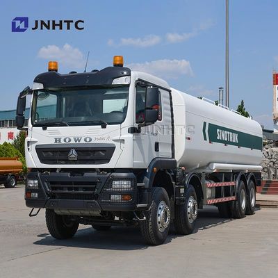 Howo TX छिड़काव पानी टैंक ट्रक 371hp 8x4 पानी टैंक ट्रक