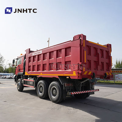 सिनोट्रुक न्यू स्टॉक HOWO TX मॉडल 371hp शक्तिशाली 6x4 10wheel 20m3 टपर ट्रक