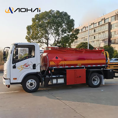 FAW 4X2 5000 Liters Capacity Fuel Tank Truck for Oil Storage