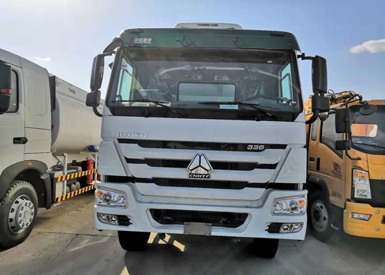 10 टायर SINOTRUK HOWO कार्गो ट्रक चेसिस यूरो 2 LHD 6X4 336HP HW76 केबिन