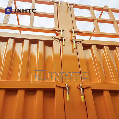 5 अक्ष बाड़ अर्ध ट्रेलर थोक माल परिवहन अर्ध ट्रेलर ट्रक बिक्री के लिए