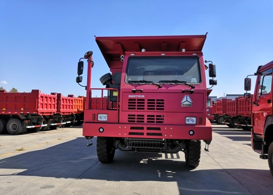 ZZ5707S3840AJ सिनोट्रुक खनन टिपर ट्रक हैवी ड्यूटी 75 किमी / एच मैक्स स्पीड