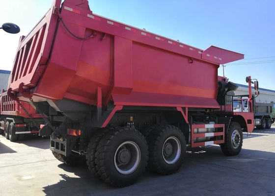 ZZ5707S3840AJ सिनोट्रुक खनन टिपर ट्रक हैवी ड्यूटी 75 किमी / एच मैक्स स्पीड