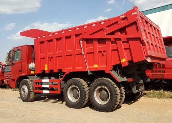 420 एचपी 6x4 70 टन बड़े खनन डंप ट्रक हैवी ड्यूटी होवो ZZ5707V3840CJ