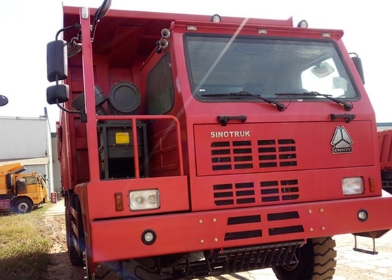 420 एचपी 6x4 70 टन बड़े खनन डंप ट्रक हैवी ड्यूटी होवो ZZ5707V3840CJ