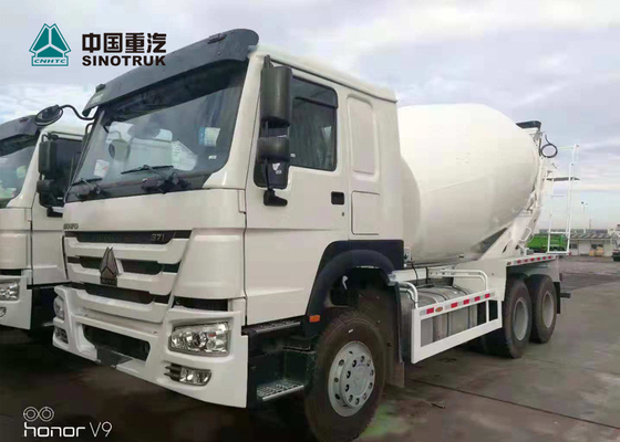 SINOTRUK HOWO 371hp स्टॉक कंक्रीट मिक्सर ट्रक 10 पहियों ZZ1257N3847A