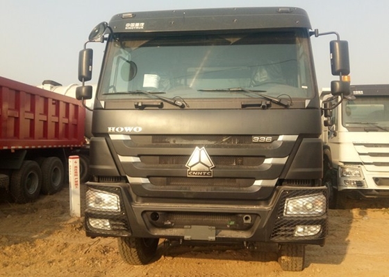 40 टन 6x4 336hp SInotruk Howo7 हैवी ड्यूटी डंप ट्रक 20M3 काला रंग