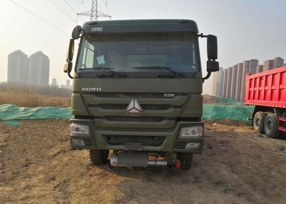 सेना के उपयोग के लिए 15CBM ईंधन तेल टैंकर ट्रक 336HP, ईंधन तेल वितरण ट्रक