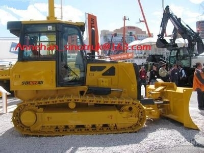 SD13 130hp शान्ति क्रॉलर बुलडोजर SSHANGCHAI D6114ZG4B वाटर कूल्ड