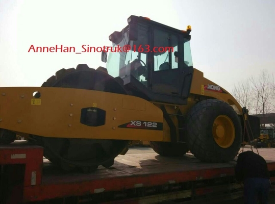 XTMG एक्सल XS143J 14T के साथ 14T ड्रम रोलर कॉम्पेक्टर रोड रखरखाव मशीनरी