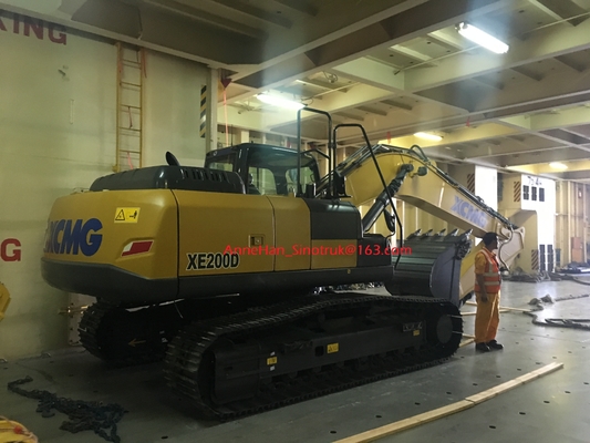 Xcmg XE200D 21.5 टन सड़क निर्माण उपकरण आधिकारिक खुदाई मशीन