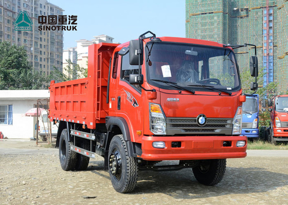 SINOTRUK वांगपई लाइट डंप ट्रक CDW3120A3R4 10 टन लोड हो रहा है क्षमता