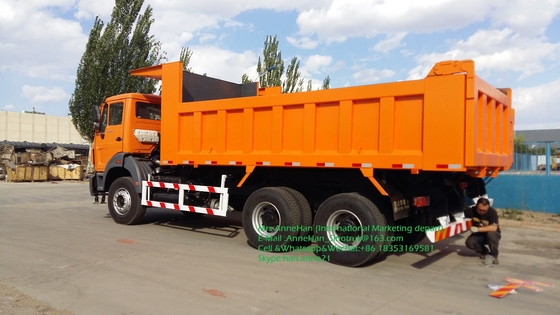 Beiben कांगो सुपर ड्यूटी डंप ट्रक 6x4 20M3 40T लोड क्षमता 380hp यूरो 2