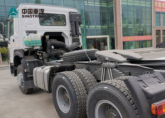 SINOTRUK Howo 6x4 प्राइम मूवर ट्रैक्टर ट्रक 371 और 420hp आपके अनुरोधों के लिए