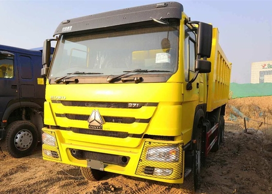 371HP 6 X 4 20CBM हैवी ड्यूटी डंप ट्रक ड्यूल - सर्किट एयर प्रेशर ब्रेक