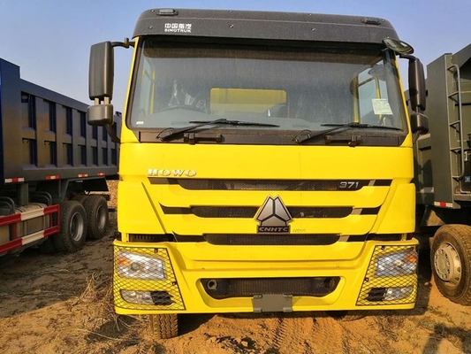 371HP 6 X 4 20CBM हैवी ड्यूटी डंप ट्रक ड्यूल - सर्किट एयर प्रेशर ब्रेक