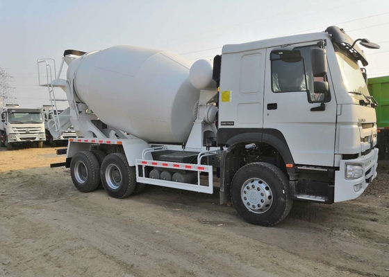 Sinotruk Howo7 10M3 6x4 Euro2 336hp 371hp कंक्रीट मिक्सर टैंक ट्रक 10 पहिया