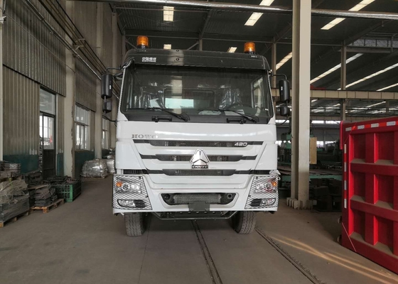 आईएसओ PASSED SINOTRUK HOWO 8x4 डंप ट्रक कंस्ट्रक्शन इंटरनेशनल डंप ट्रक रियर डंप ट्रक