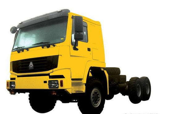 डीजल SINOTRUK 6X6 प्राइम मूवर ट्रेलर Howo 371 ट्रक बड़ी लोडिंग क्षमता