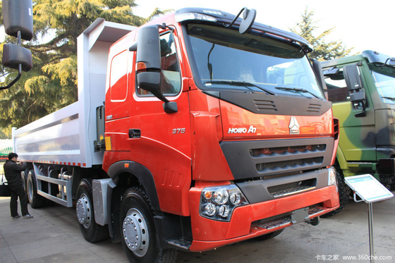 ZZ3317N3867N1 SINOTRUCK HOWO A7 DUMP ट्रक 8x4 D10.38 380hp इंजन लॉन्गलाइफ़