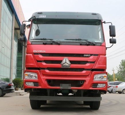 12 व्हील आईएसओ सीसीसी हैवी ड्यूटी डंप ट्रक SINOTRUK HOWO 8X4 यूरो II स्टैंडर्ड