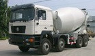 ZZ1251N3841C कंक्रीट मिक्सर ट्रक, ट्रेलर सीमेंट मिक्सर 6x4 सिनोट्रुक STEYR