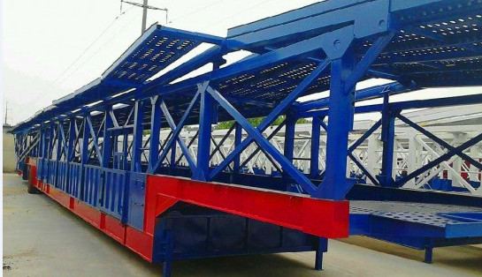 15 मीटर 18 मी वाहन परिवहन हैवी ड्यूटी अर्ध ट्रेलर 8-12 कारें मैक्स पेलोड