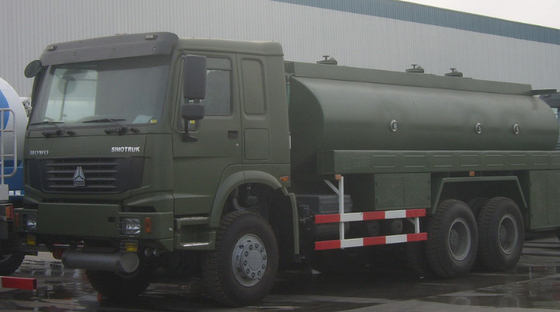 ZZ2167M5227 6x6 कचरा कम्पेक्टर ट्रक सभी व्हील ड्राइव कार्गो ट्रक SINOTRUCK यूरो II III 380hp पावर