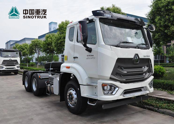 10 पहियों SINOTRUK HOHAN N7B प्राइम मूवर ट्रक यूरो 2 371HP 6x4 HF9 ड्रम ब्रेक