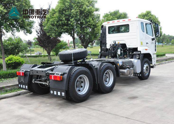 10 पहियों SINOTRUK HOHAN N7B प्राइम मूवर ट्रक यूरो 2 371HP 6x4 HF9 ड्रम ब्रेक