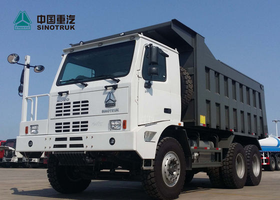 Sinotruck Howo 70 टन खनन भारी शुल्क डंप ट्रक 6x4 दस व्हीलर डंप ट्रक