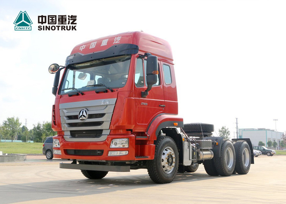 डबल स्लीपर्स के साथ 6X4 10 व्हील्स प्राइम मूवर ट्रक SINOTRUK HOHAN 371HP