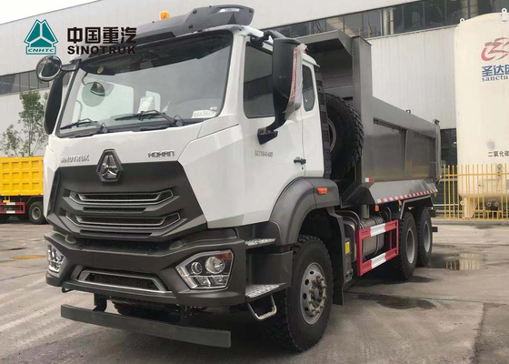 SINOTRUK HOHAN HOWO N7B डंप ट्रक 6x4 371HP 20cbm HYVA फ्रंट लिफ्टिंग सिलेंडर