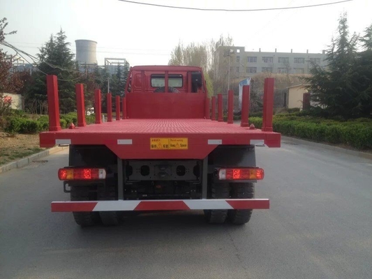 371hp Sinotruk Howo7 कार्गो कंटेनर ट्रक 30T फ्लैट 1x4 टायर के साथ 6x4 10wheels